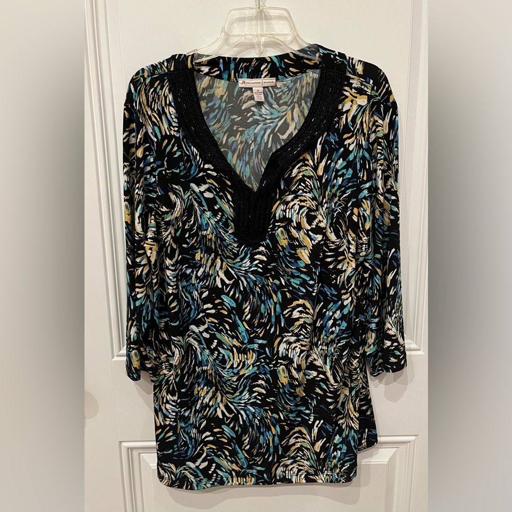 JM Collection Blouse - 2XL